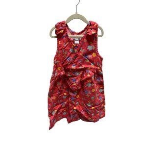 VTG Gymboree Floral Tank Dress Girl Size XX-Large Vintage Rainbow Tag